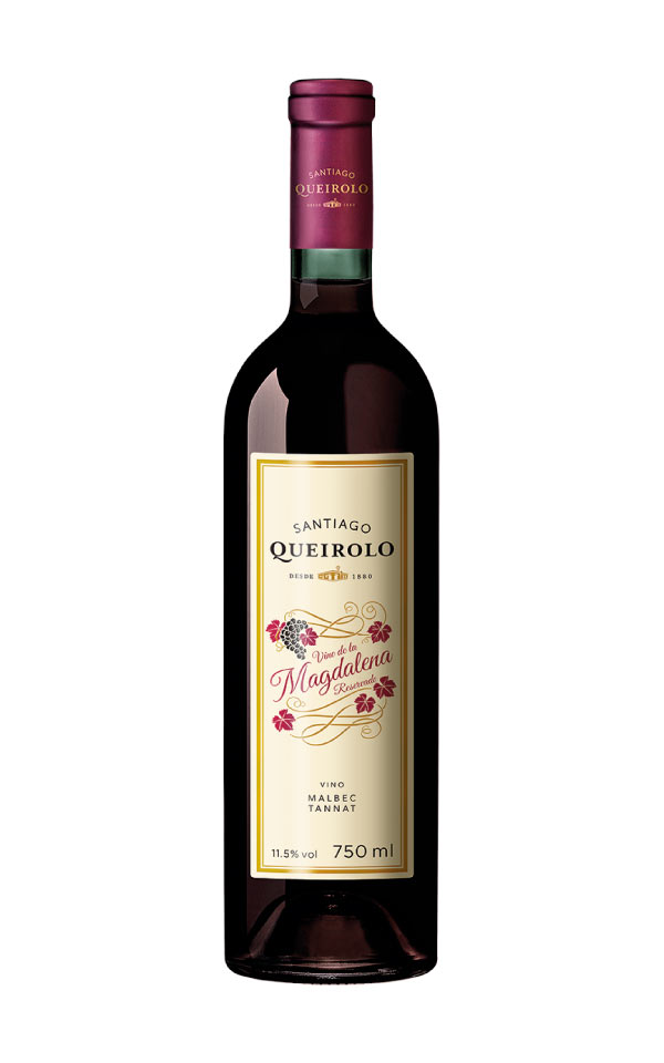 Vino QUEIROLO Semiseco Borgoña Botella 750ml